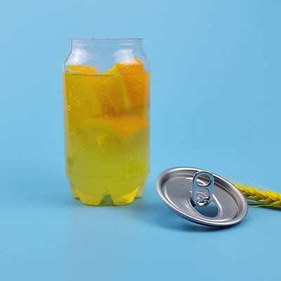 Orange ouverte facile Juice Plastic Bottle de l'ANIMAL FAMILIER 0.35L 120mm