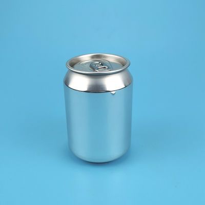 forme de Juice Aluminum Bottle Can Cylinder de boisson de la traction 250ml