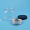 café et Sugar Plastic Container With Lid transparents de pot de sucrerie de l'animal familier 480ml