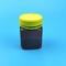 Couvercle évident en plastique vide de 200ml 320ml 400ml Honey Jar Square With Tamper
