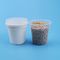 Tasses en plastique écologiques de sauce à FDA 450ml pp avec des couvercles