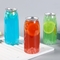 Boîtes de soude 200ml vides en plastique transparentes libres de BPA