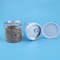 Boîtes claires hermétiques de sucrerie du pot 310ml 120g de récipient en plastique de Flip Top Cap Cashew Nuts avec Ring Pull Top Lid
