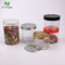 Boîtes claires hermétiques de sucrerie du pot 310ml 120g de récipient en plastique de Flip Top Cap Cashew Nuts avec Ring Pull Top Lid