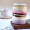 Plastique transparent Mini Cake Jar With Lid des pots 8Oz de crème glacée d'ANIMAL FAMILIER de catégorie comestible