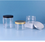 couvercle en plastique de 120ml Matte Cosmetic Storage Jars With, conteneurs cosmétiques témoin