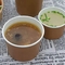100% écologique sortent le papier d'emballage pour aller des bols de soupe avec le couvercle