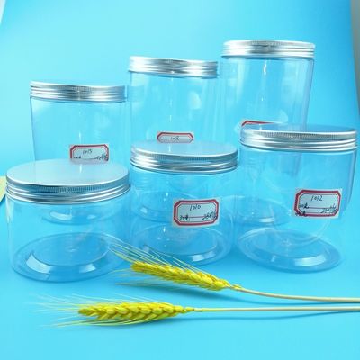 pots en plastique de couvercle à visser d'espace libre de 270ml 1360ml pour le stockage de nourriture