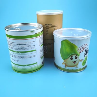 Le composé de papier de carton met en boîte la boîte recyclable de tube pour la nourriture