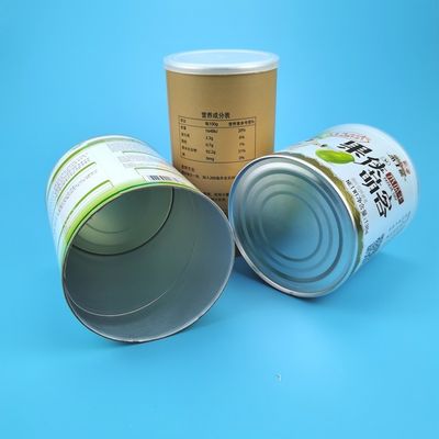 Le composé de papier de carton met en boîte la boîte recyclable de tube pour la nourriture