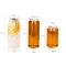210ml 350ml 500ml boîtes de bière en plastique claires/boîtes de jus personnalisées