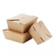 Emballage jetable de boîte d'OEM pour la boîte faite sur commande d'impression de nourriture biodégradable